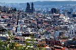 Blick auf die Altstadt von Quito vom Nordhang des Panecillo Hügels aus. Oben mittig die Basílica del Voto Nacional.<br />© A.Schmitz